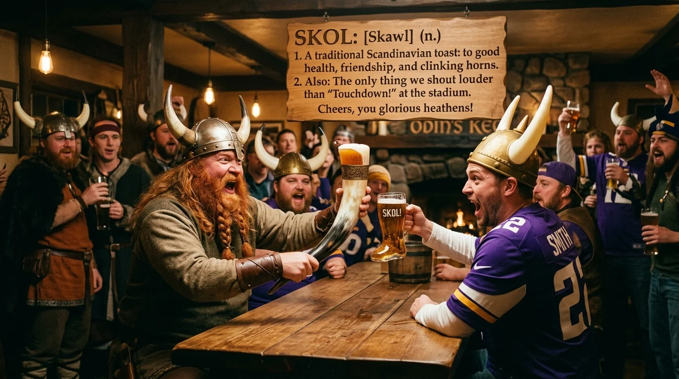 The Correct Scandinavian Form Is “Skål”