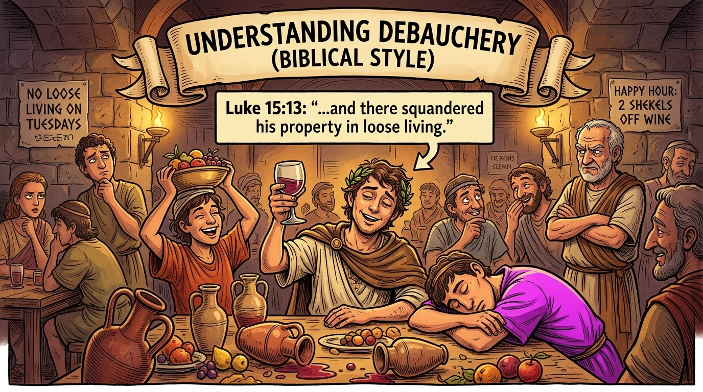 What Does Debauchery Mean in the Bible