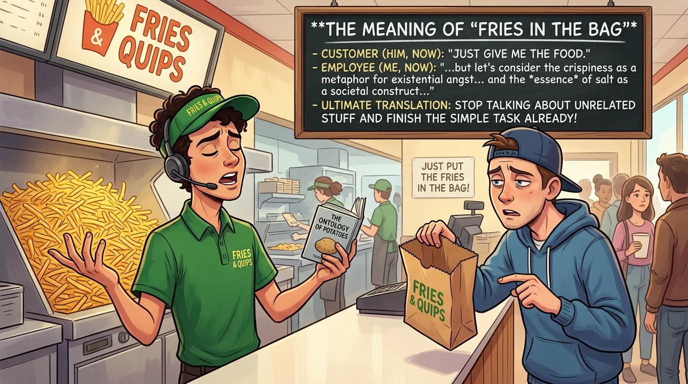 What Does “Fries in the Bag” Mean