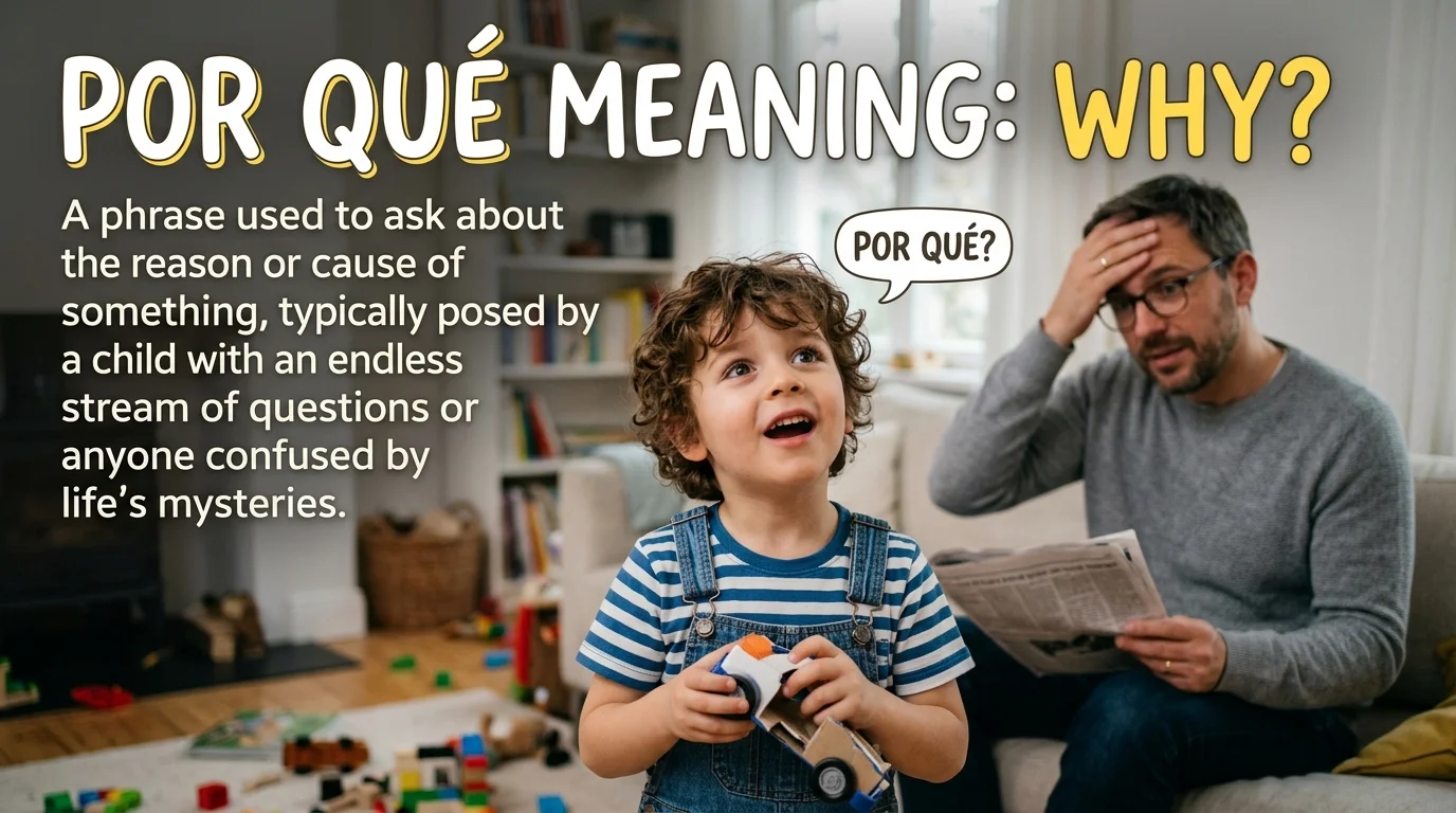 What Does “Por Qué” Mean