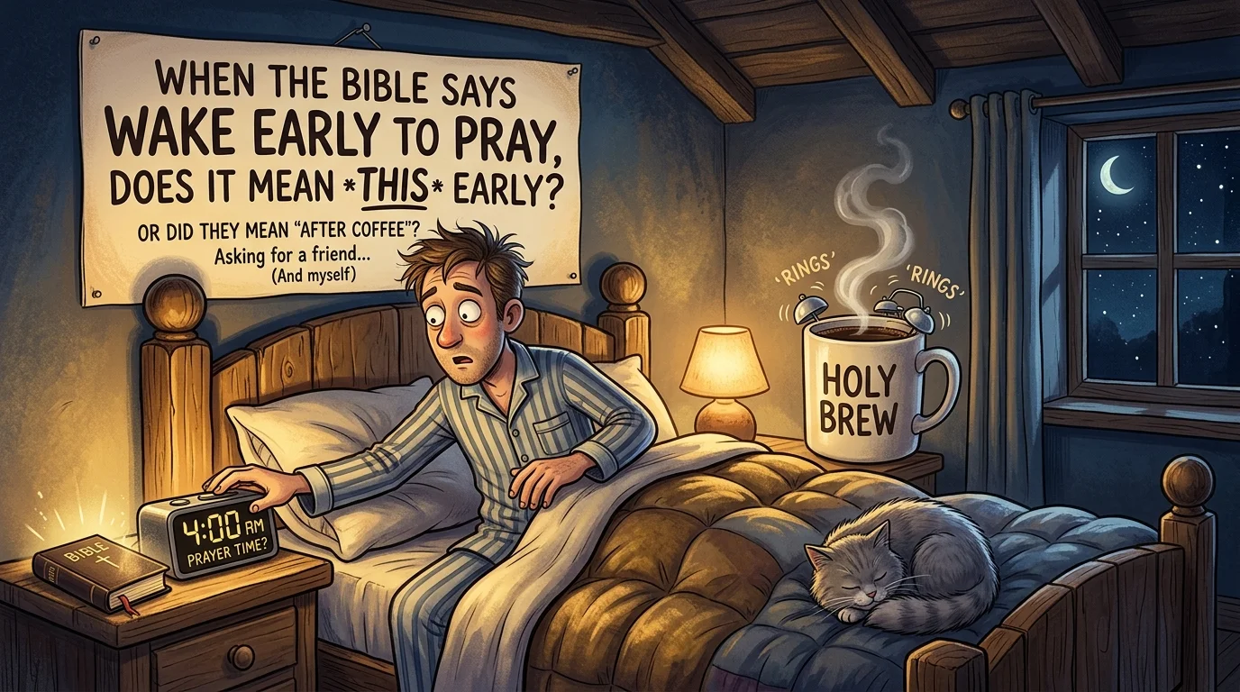 🕊️ 1. A Call to Prayer and Quiet Time with God