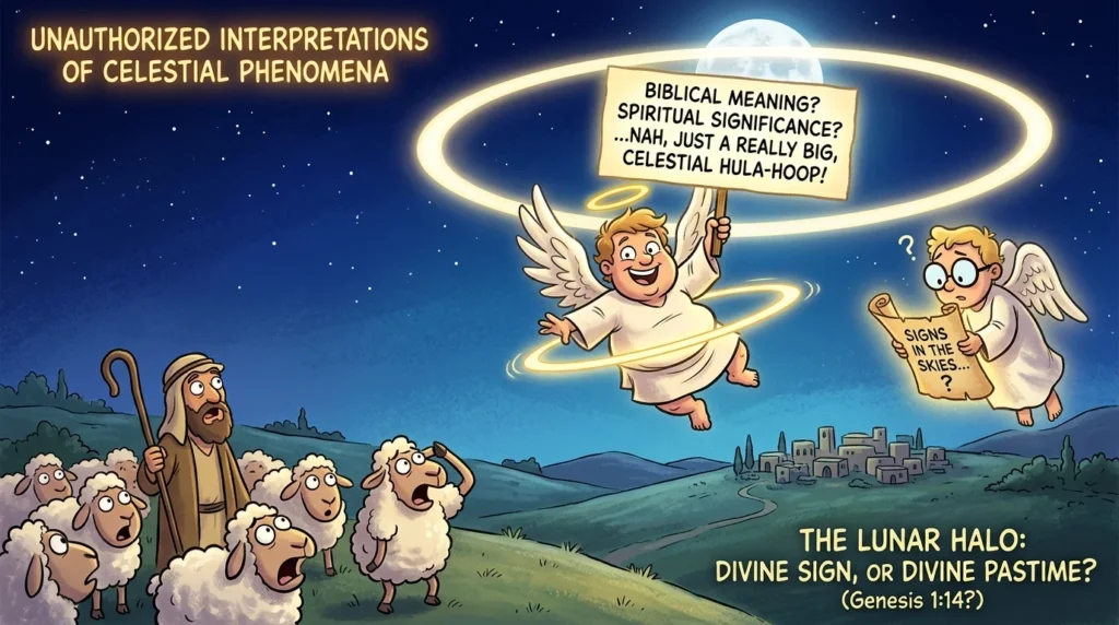 Biblical Meaning of Halo Around the Moon Spiritual Significance
