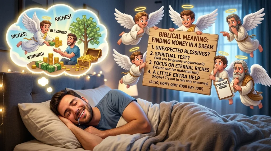 Biblical Meaning of Receiving and Finding Money in a Dream