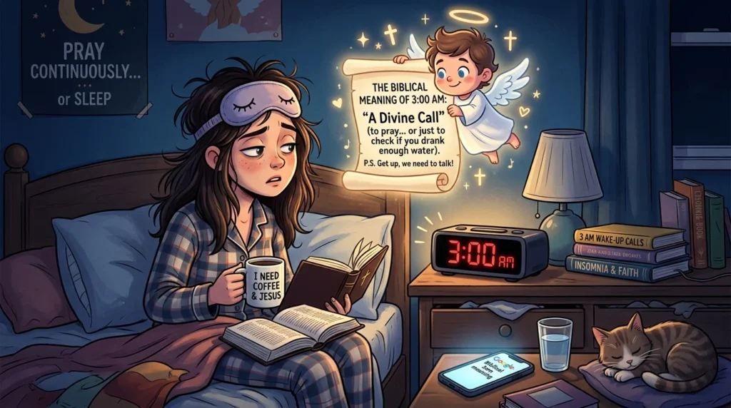 Biblical Meaning of Waking Up at 3am