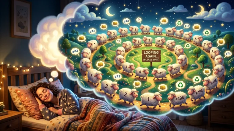 Dreaming About Sheep Walking in Circles
