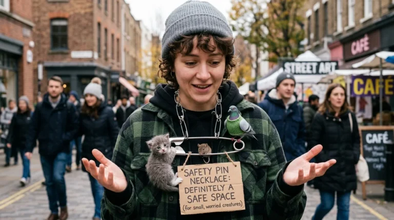 Safety Pin Necklace Meaning