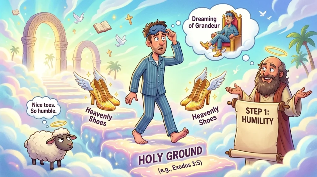 The Biblical Meaning of Walking Barefoot in a Dream