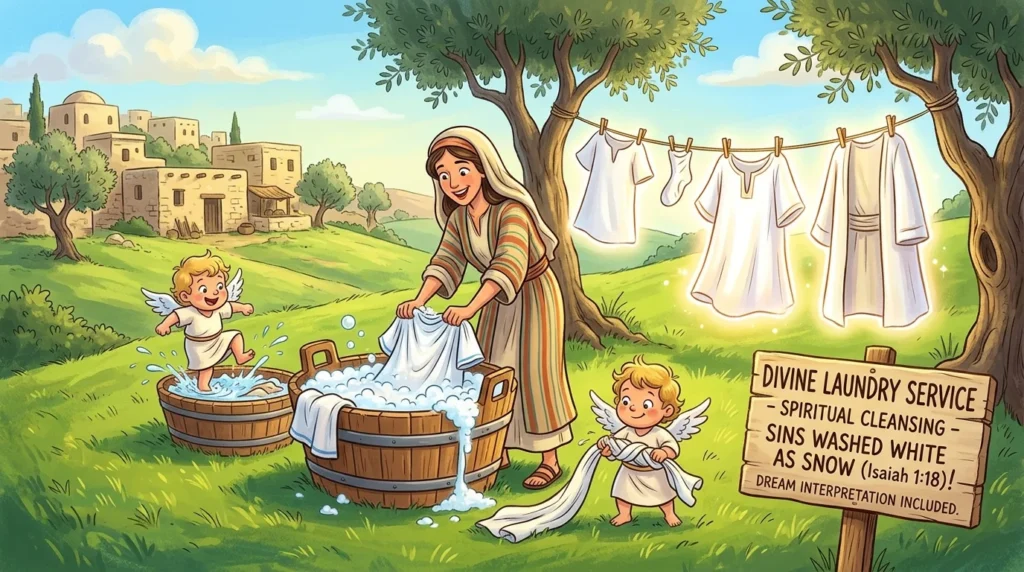 The Biblical Meaning of Washing Clothes in a Dream