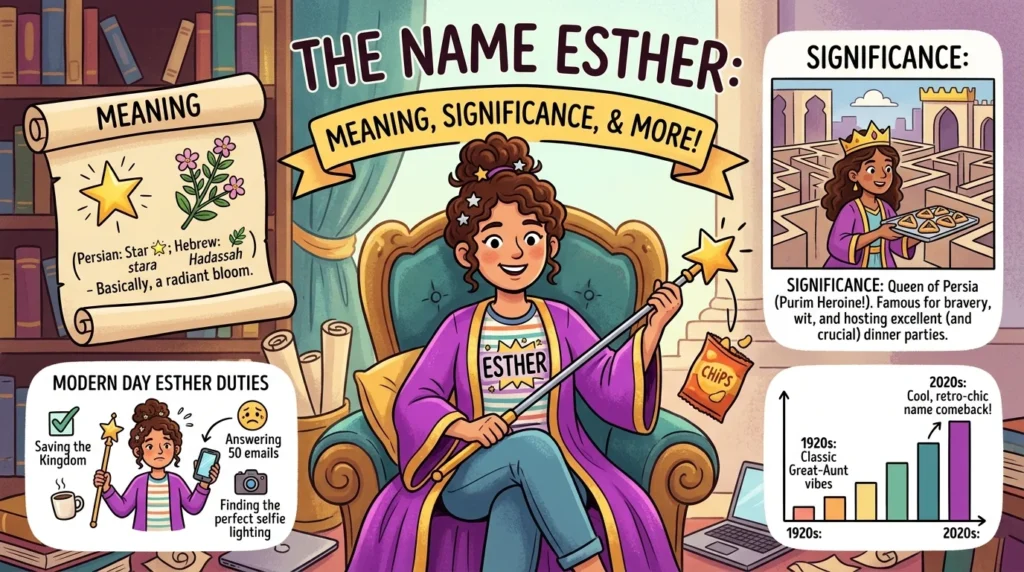 The Name Esther Meaning Significance and More
