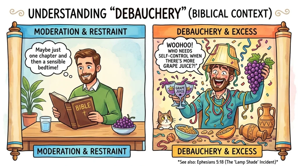 Understanding Debauchery in Bible Verses