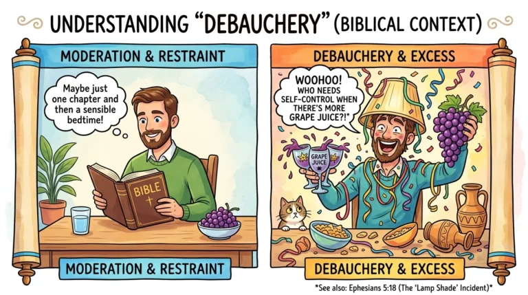 Understanding Debauchery in Bible Verses
