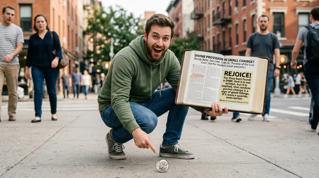 What Does the Bible Say About Finding a Dime?