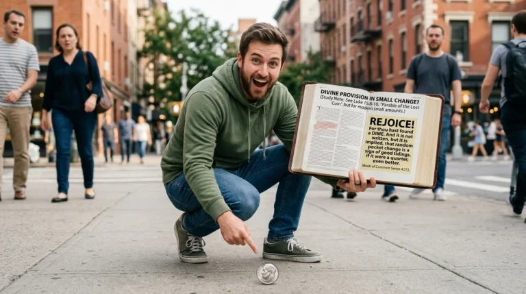 What Does the Bible Say About Finding a Dime?
