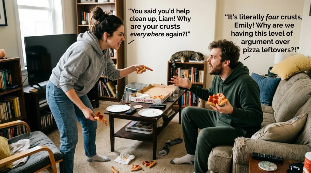 arguing your boyfriend