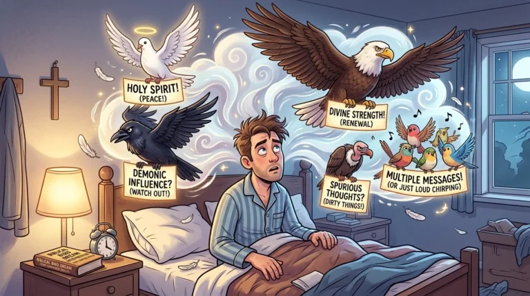 biblical meaning birds dreams