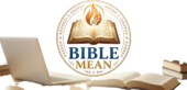 bible mean logo