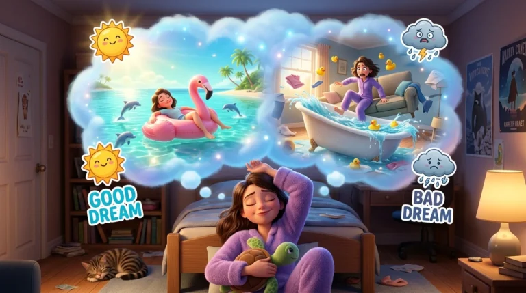 seeing water in dream is good or bad