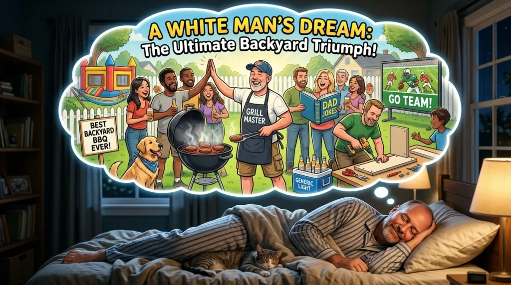 white man dream
