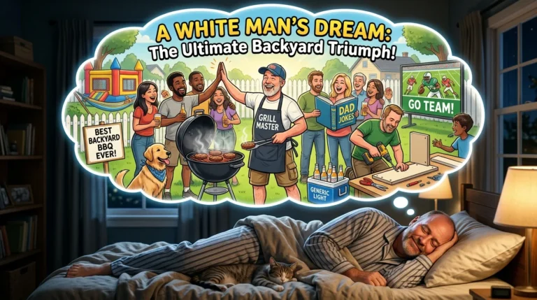 white man dream