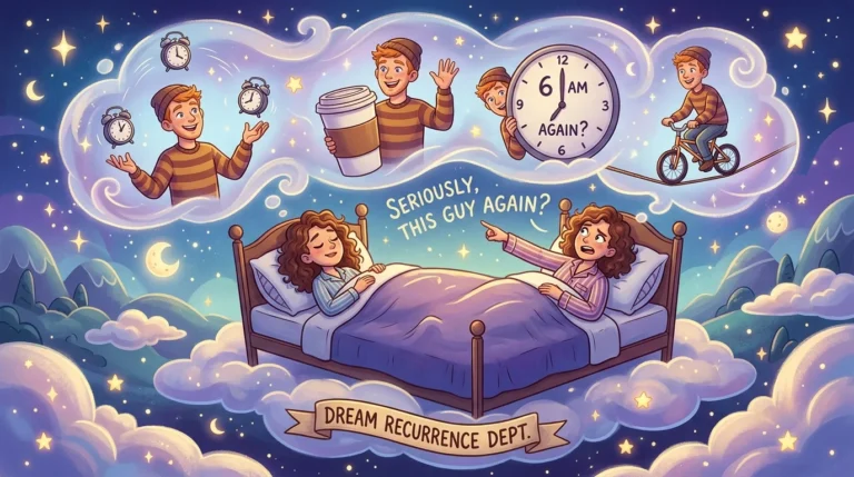 why do i keep dreaming about same person