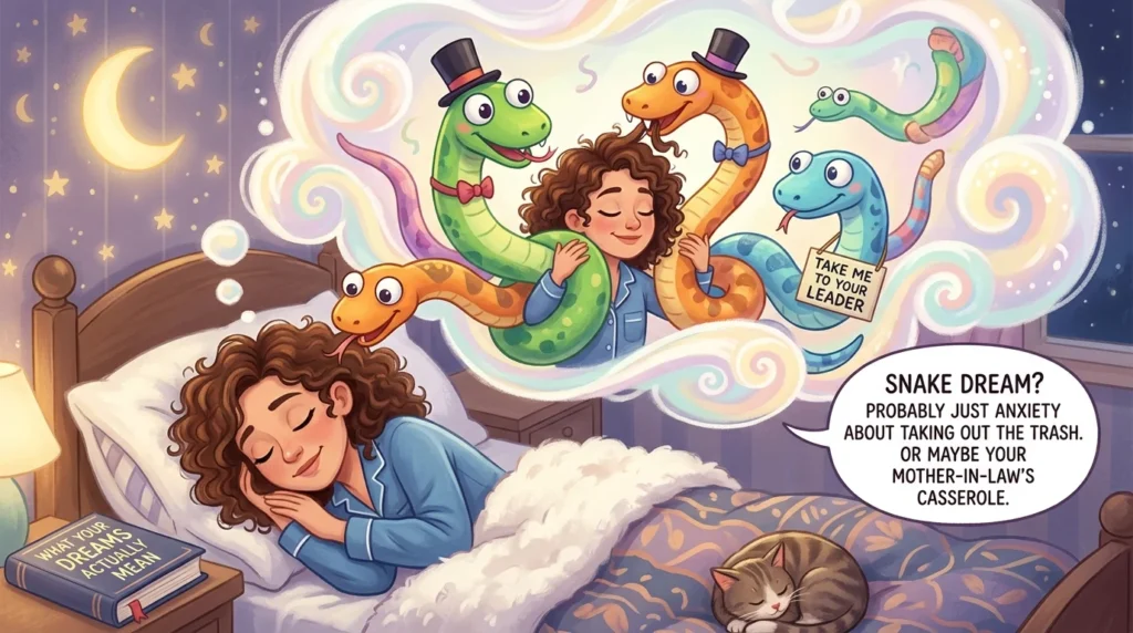 dreaming of snakes attacking
