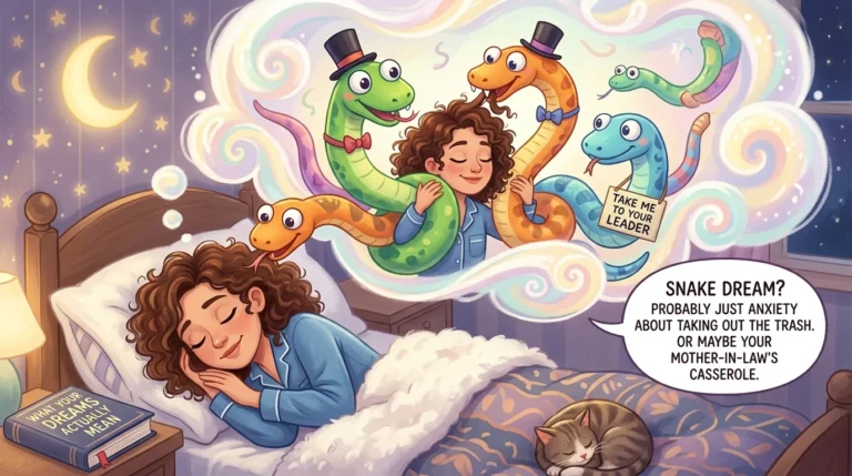 dreaming of snakes attacking
