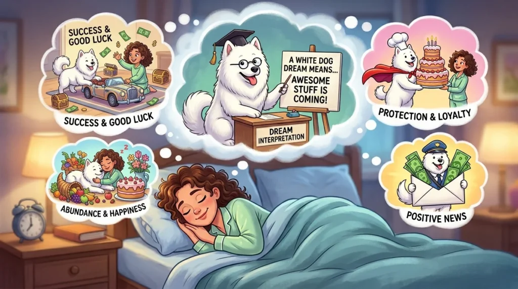 white dog dream meaning
